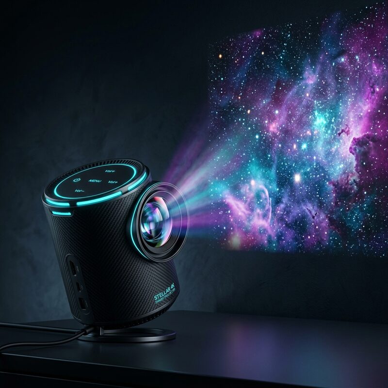 Mini Projetor 4K Galaxy