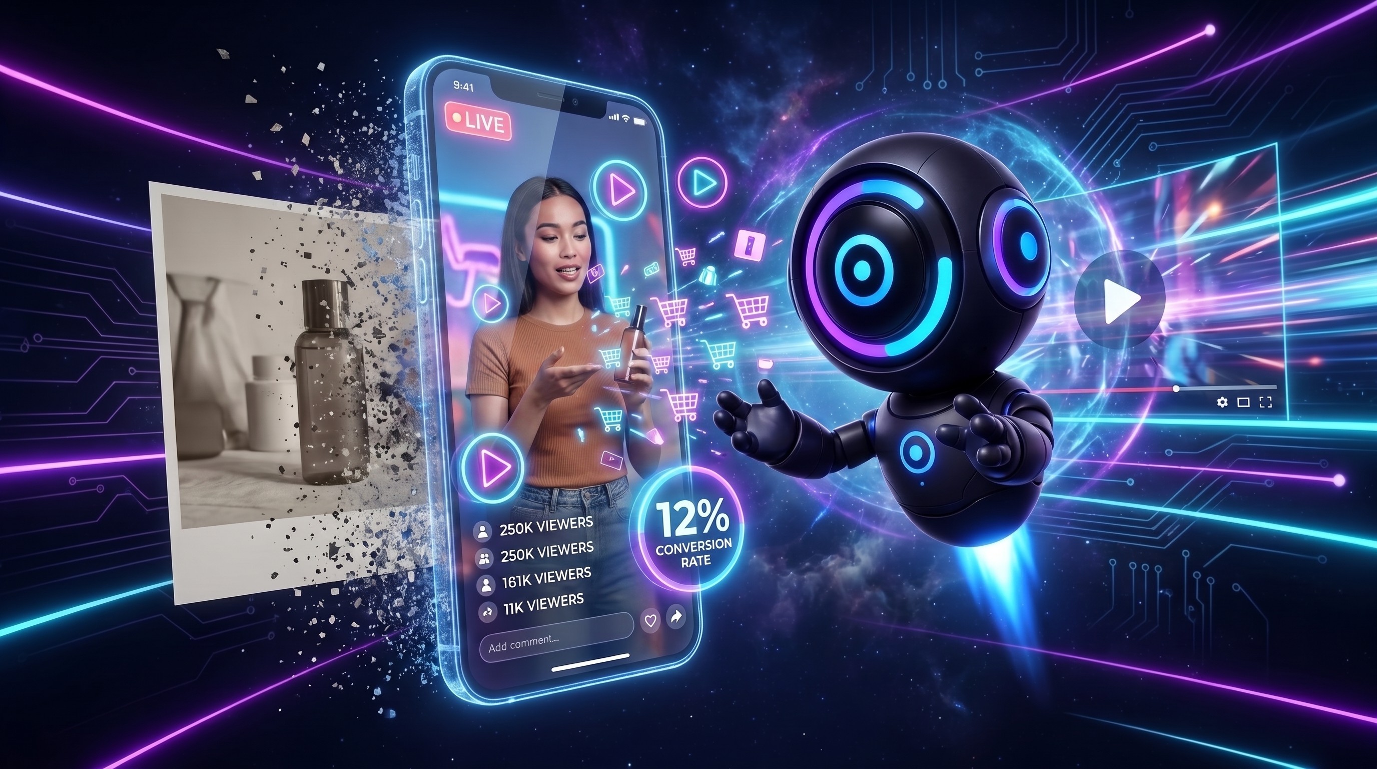 Por que vídeo vende mais: o poder do criativo dentro do TikTok Shop